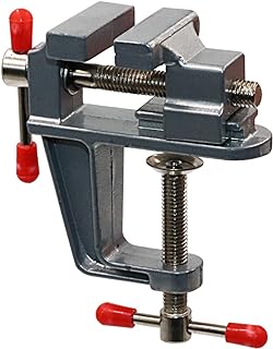 TANJIN Mini Jeweler Table Clamp Small Hobby Bench Vice Jewelers Hobby Clamps Craft Table Repair Tool Portable Work Bench Vise