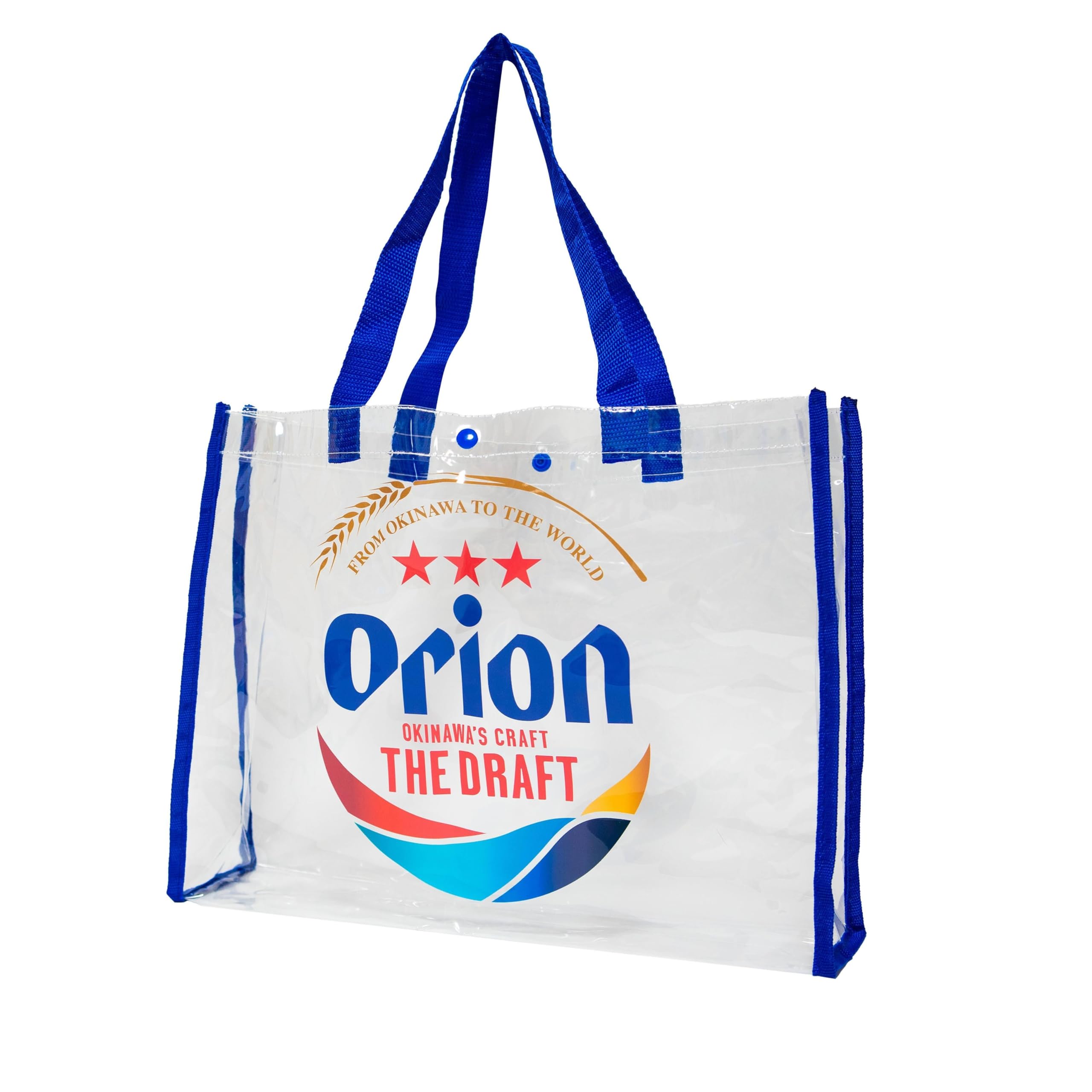 Amazon.co.jp: Orion Beer Transparent Vinyl Bag, 11.8 x 15.7 inches