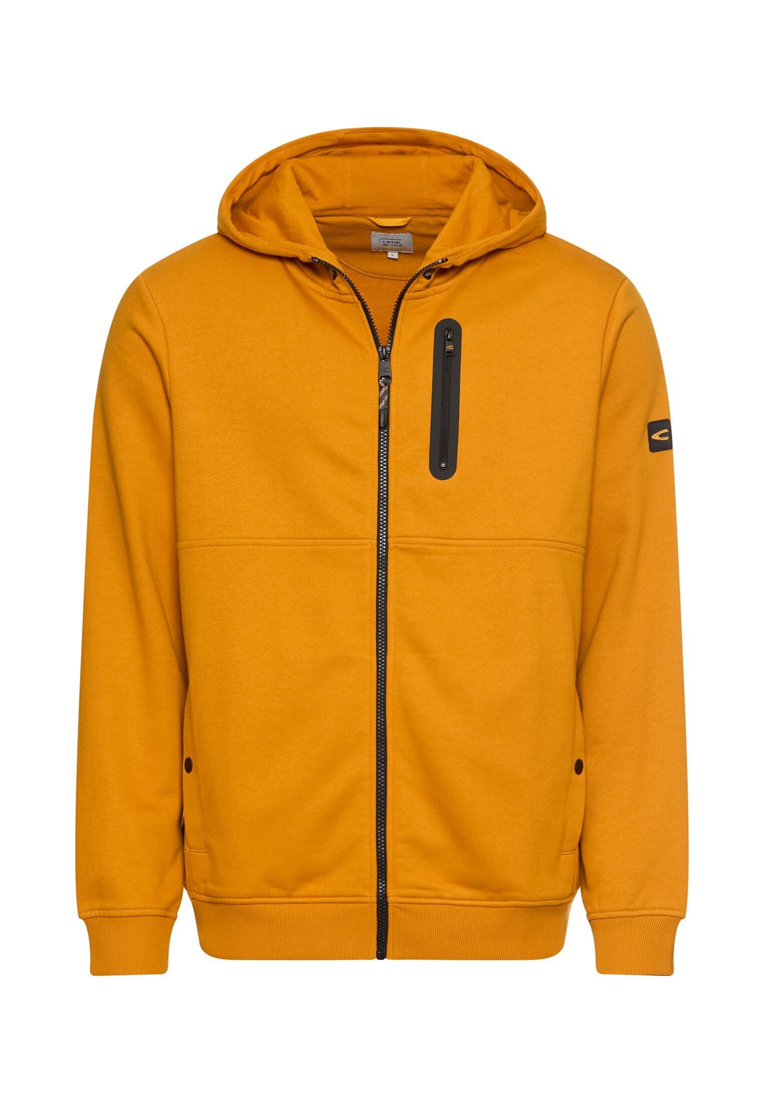 camel active Męska bluza z kapturem, żółty, S