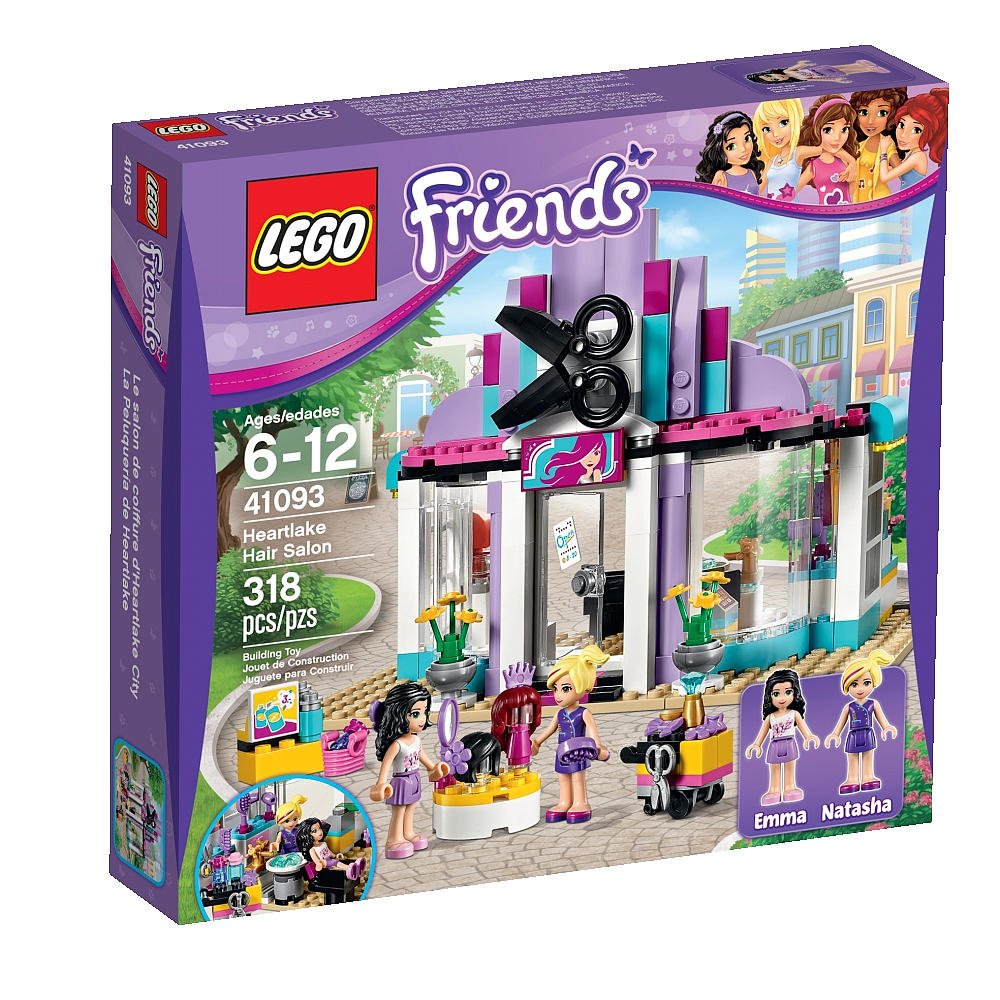 Amazon.co.jp: LEGO Friends 41093 Heartlake Hair Salon : おもちゃ