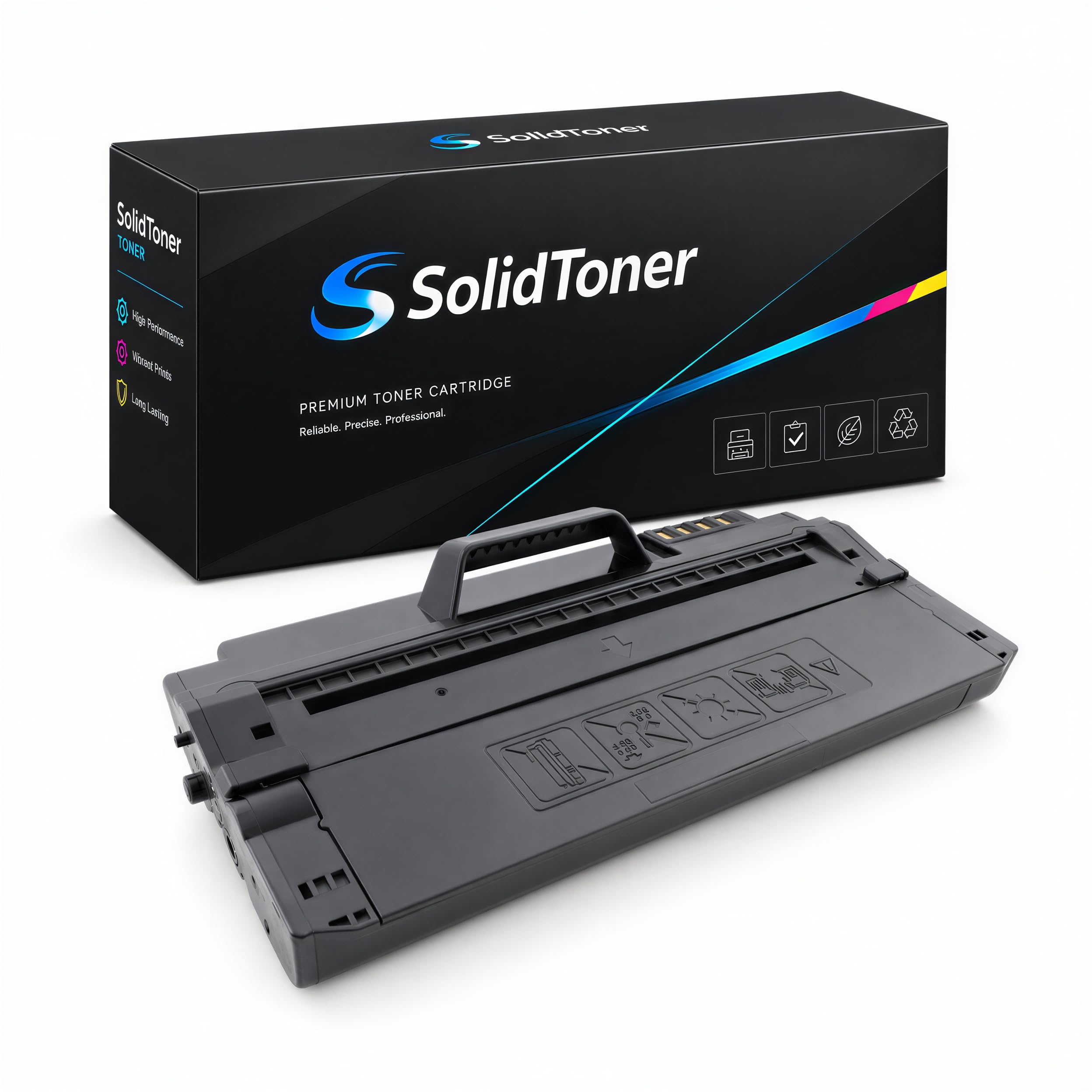 Cartouche de Toner Noir 2 000 Pages remplace Samsung MLD-1630A