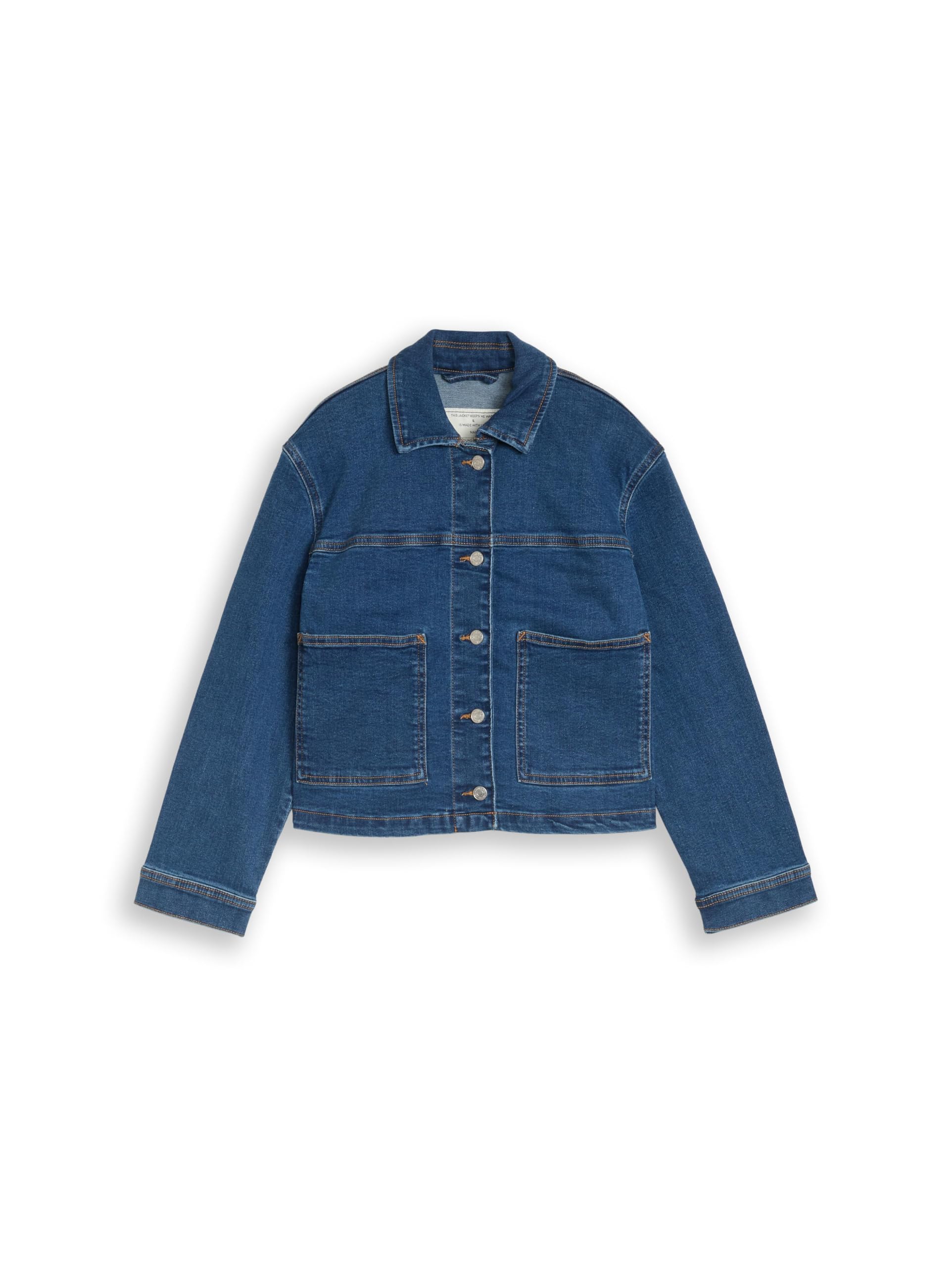 TOM TAILOR Mädchen Kinder Basic Jeansjacke