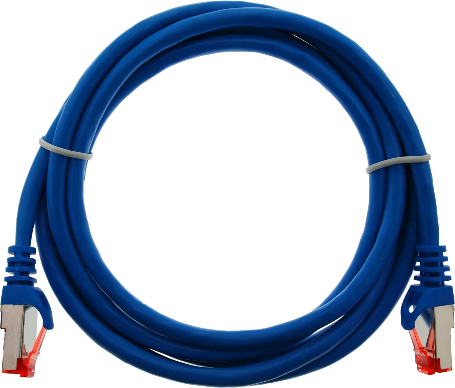 InLine 76422B S/FTP Patch Cable 250 MHz PVC Copper Cable - Blue, Blue,Copper - Image 3
