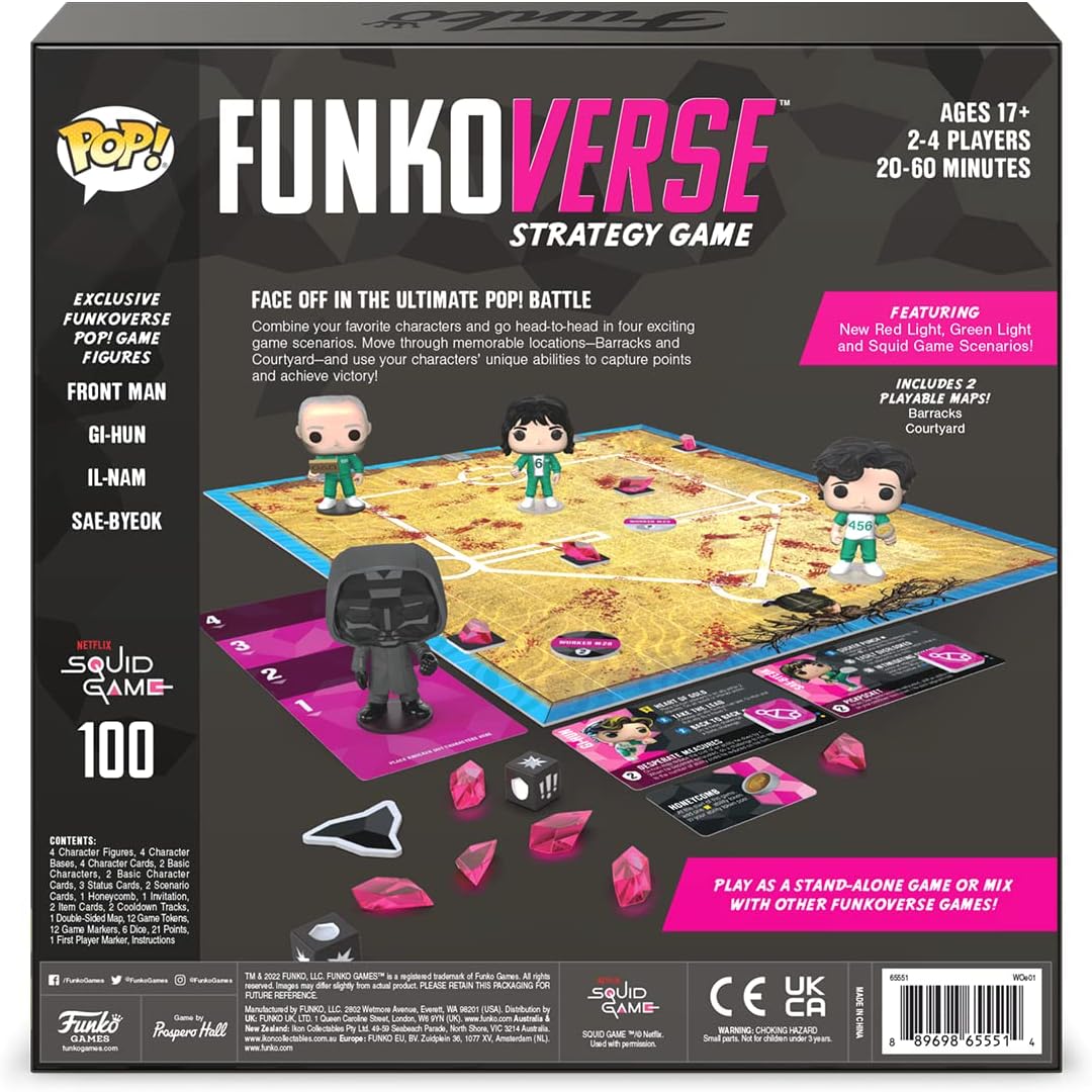 Funkoverse: Squid Game 100 4-Pack