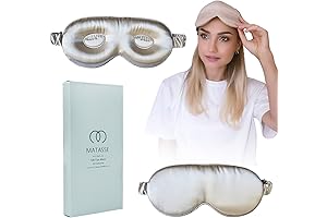MATASSE 3D Contoured 22 Momme Mulberry Silk Contour Sleep Mask