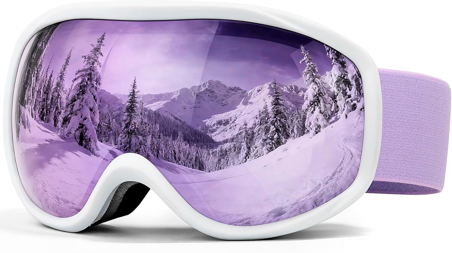 FMY Snowboard/Ski Goggles for Adult,Over Glasses Anti Fog UV Protection Skiing Goggles for Men Women Youth