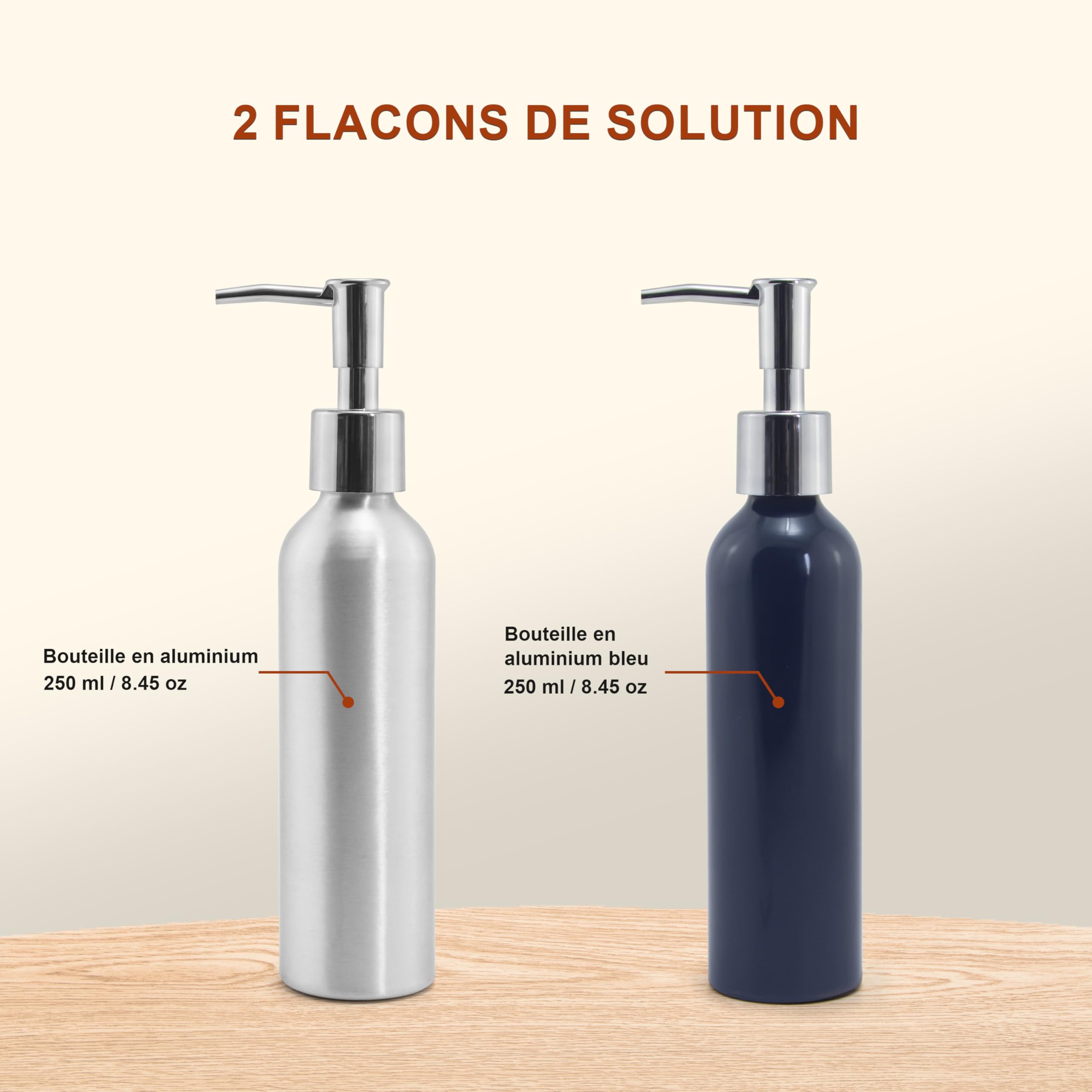 Salon de beauté SPA Huile de massage chauffer Lotion de noix solide chauffer Système de chauffage en cuivre Contrôle automatique de la température pour le massage 2 bouteilles en métal