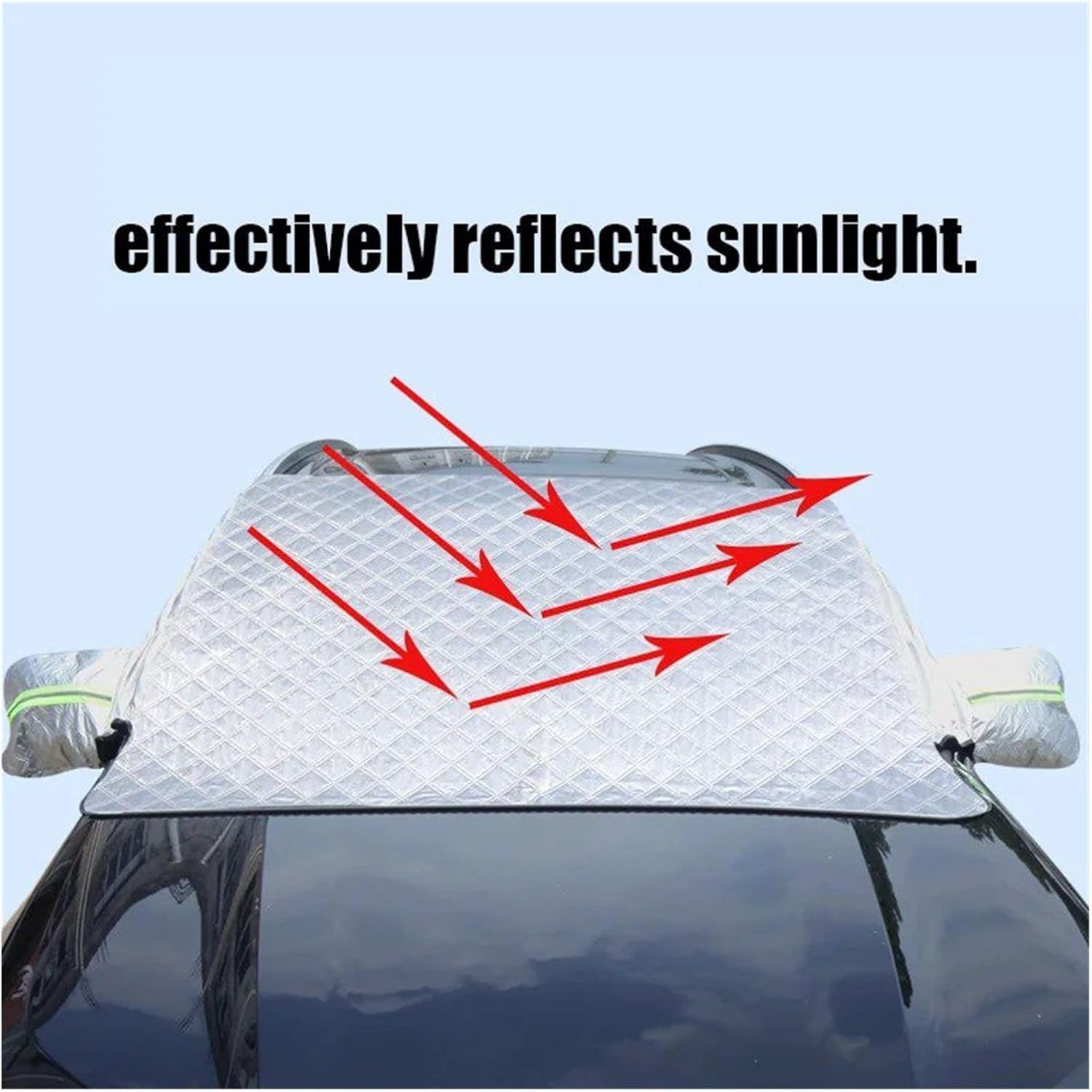Snow Protection for Cars Car Snow Cover Large Windshield Side Window Protector Covers for Ice Sun Shade Dust Frost Freezing(Small Size 1PC)