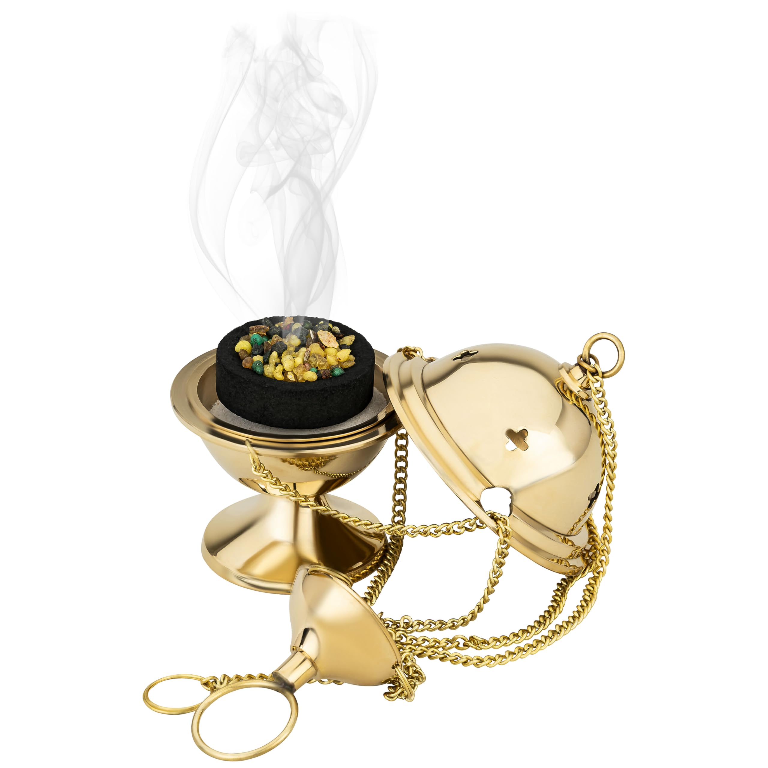 Thurible in polished brass product thumbnail 6