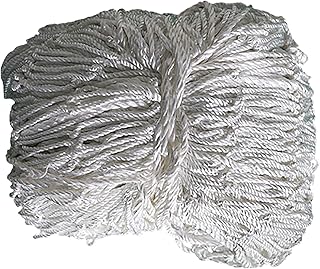 Rope Net Protection Safety Net Isolated Climbing Nets Plant Climbing Nets Garden Rope Nets Construction Safety Flat Nets White Safety Nets Fence Nets Construction Nets Garden Fence Nets Pr(Size:1x7m)