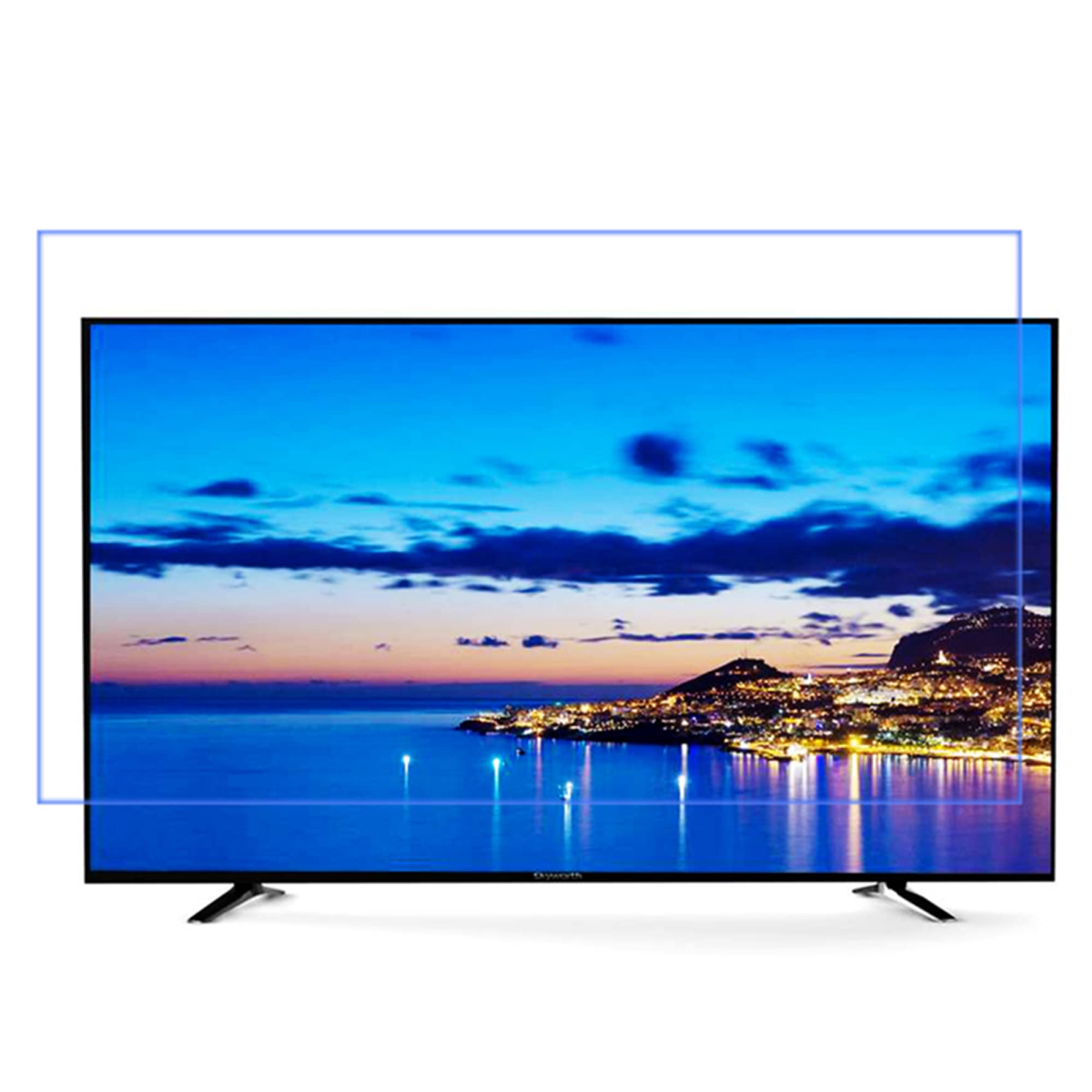 Protecteur écran TV 55 givré pour des soirées cinéma en famille sans fatigue visuelle
