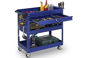 Rolling Tool Cart on Wheels, Heavy Duty Utility Cart Tool Carts on Wheels Drawer