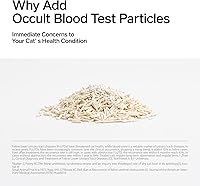 Vista 3 de pidan Arena para gatos de tofu con análisis de sangre oculta, aglutinante, desechable, ultra absorbente y de secado rápido, arena de ingredientes