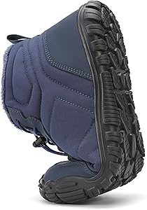 Barfußschuhe Herren Winter - Wasserdicht & Rutschfest Mit Fellfutter