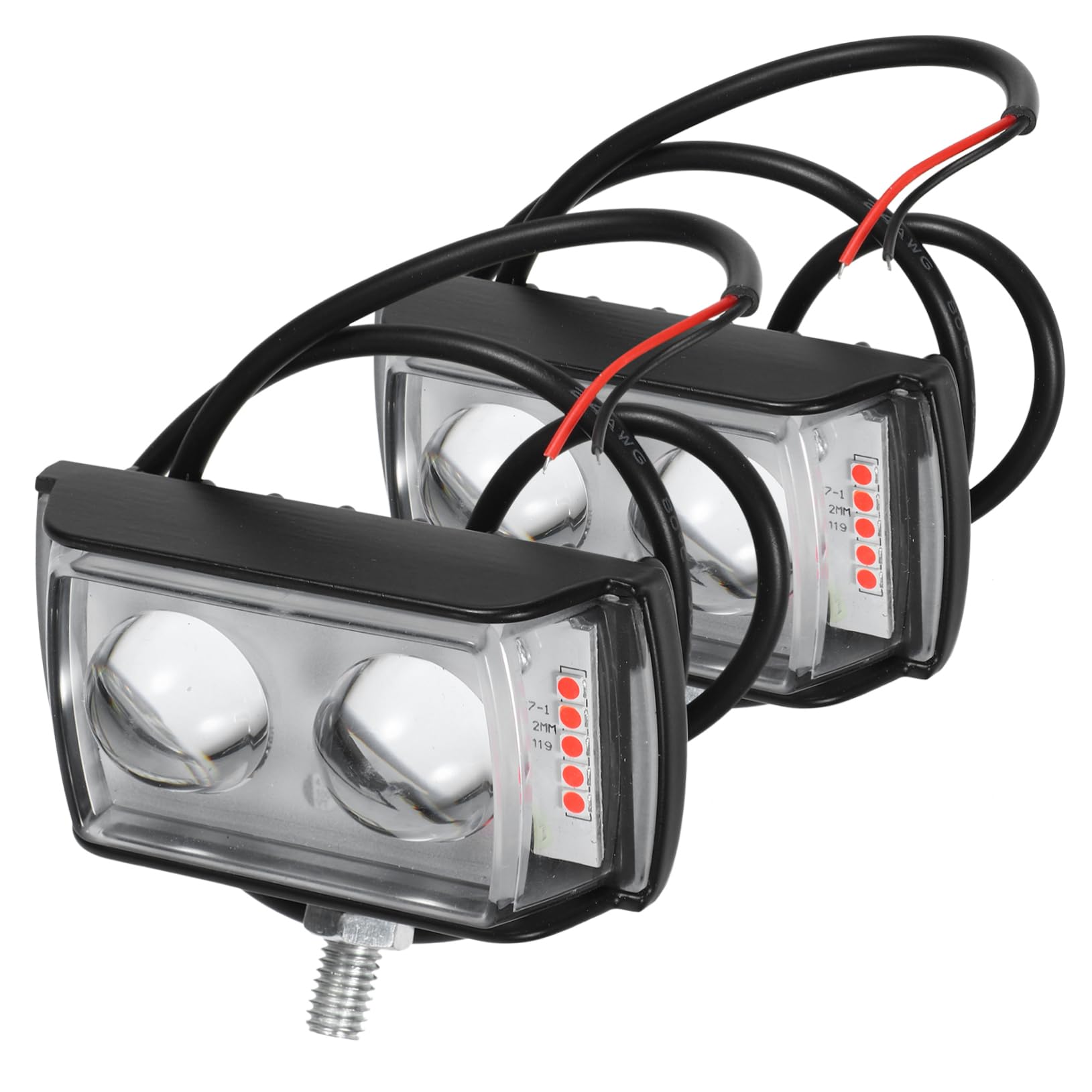 Gatuida 3paia Luce Led Quadrata Per Auto e Design Installazione Facile Illuminazione Potente Per Guida Notturna e Off-road