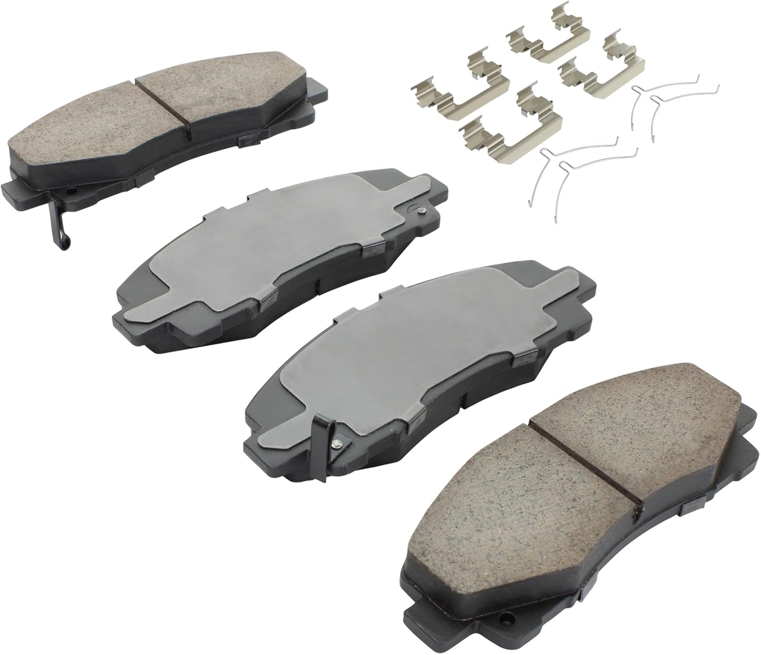 QUALITY-BUILT Front Ceramic Brake Pads, Premium 1001-1584C, Compatible with 2012-2020 Acura/Honda (Ridgeline,TLX)