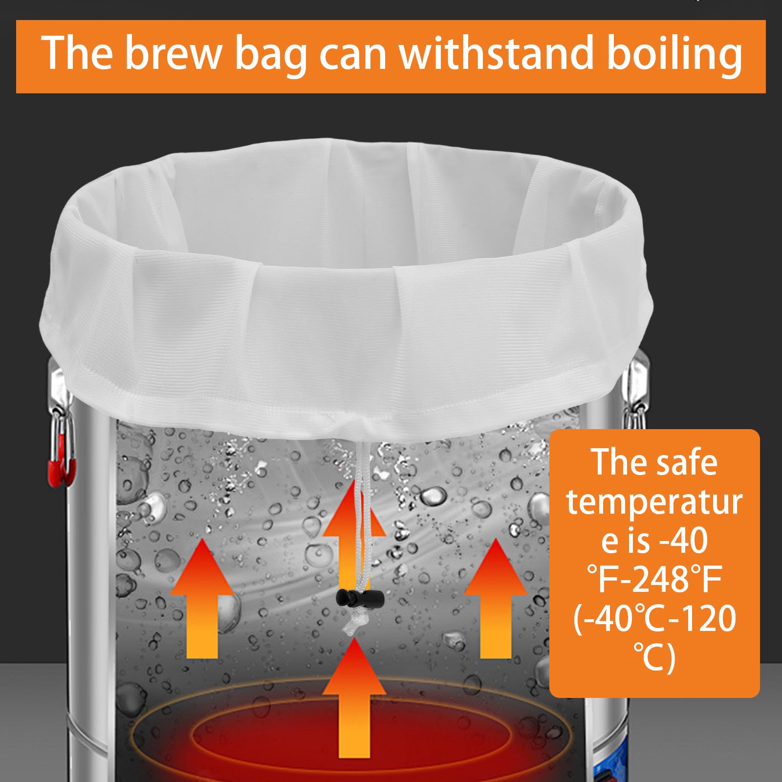 3 Piezas Bolsas De Filtro De Malla Fina De Nailon Reutilizables Para, image size:1600x1600