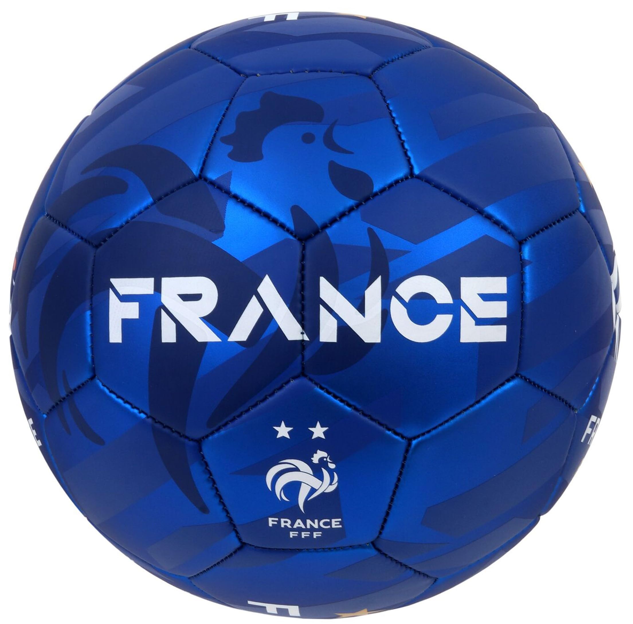 Ballon de Football FFF - 2 étoiles - Collection Officielle Equipe de France de Football - T 5