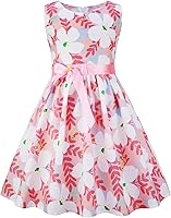 Vista 35 de Vestido de verano para niña, de algodón, con diseño floral