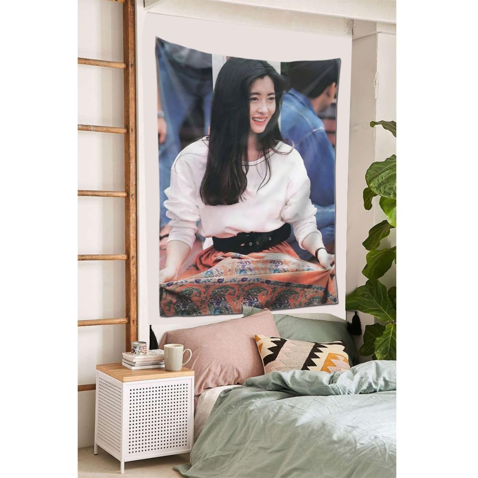 中山美穂 壁掛け 布製 タペストリー Amazon.co.jp: 中山美穂 タペストリー インテリア 装飾アート 壁掛け