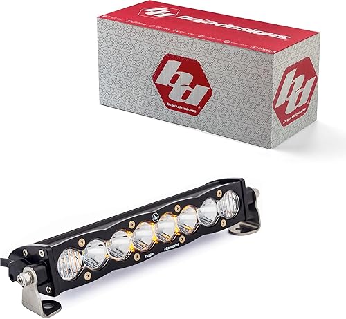 Baja Designs S8 Barra de luz LED de 10 pulgadas, Negro