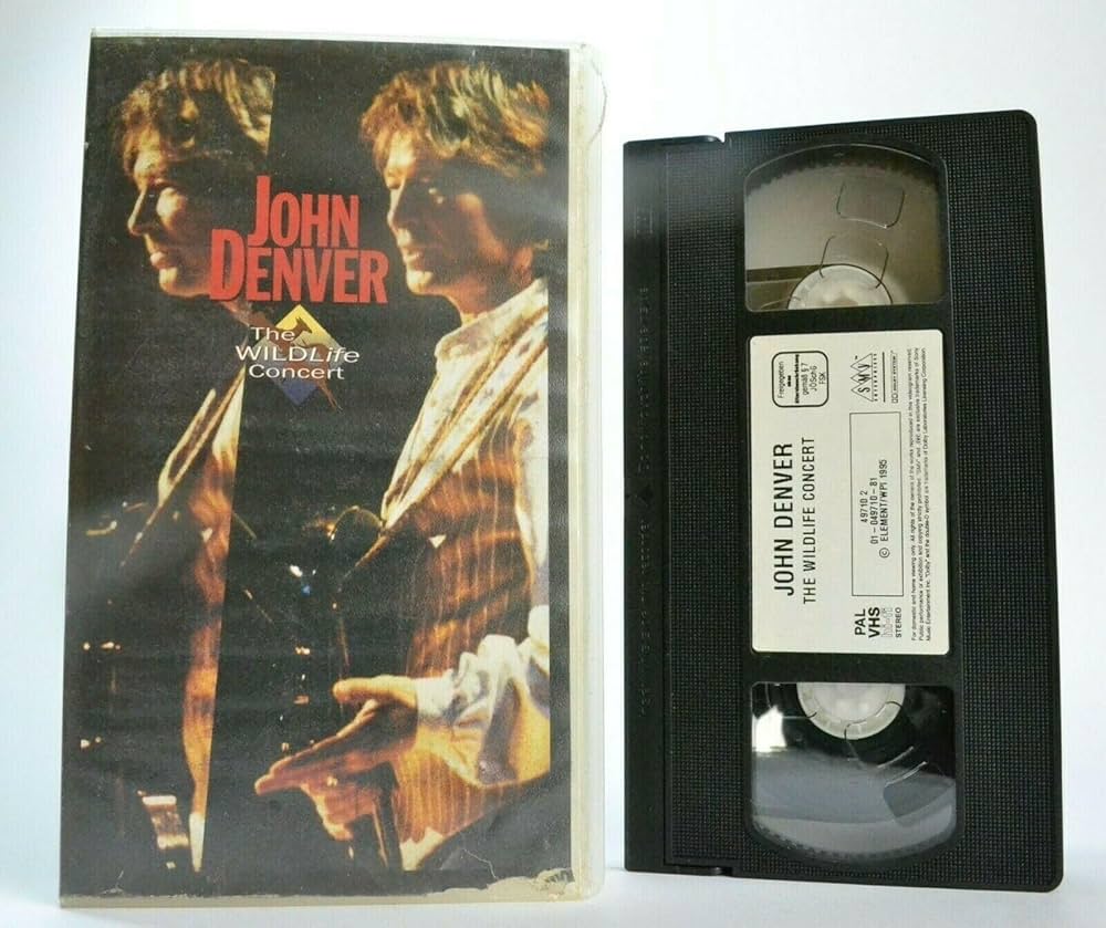 ミュージック John Denver: The Wildlife Concert [VHS] John Denver – The Wildlife Concert – VHS (Stereo, PAL
