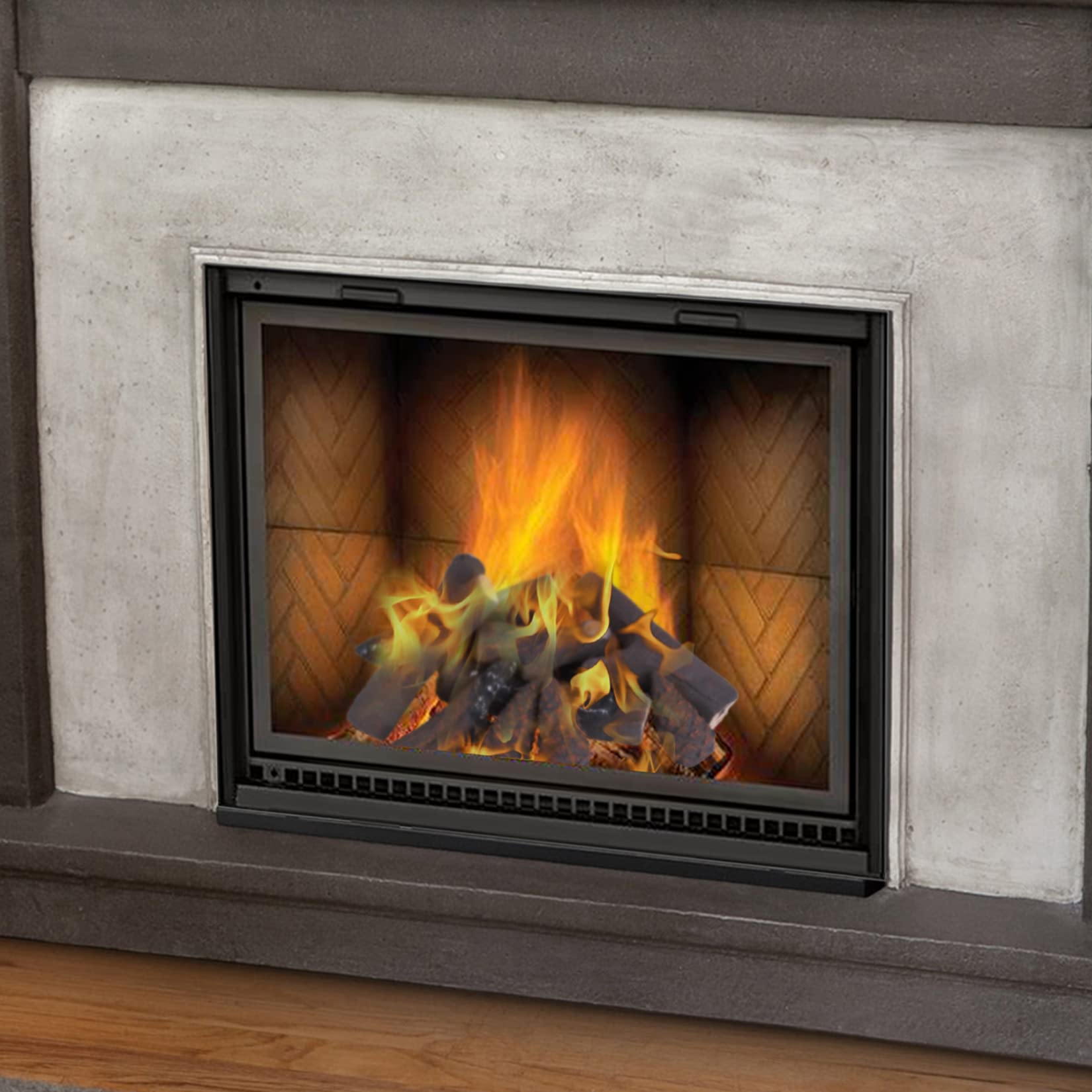 vchin 10 Piece Gas Fireplace Logs,Stackable Fake Logs Set,Ceramic Logs for Gas  Fireplace and Fire Pit - Gas, Insert, Ventless, Vented, Electric (Small  Size) : Amazon.co.uk: DIY u0026 Tools