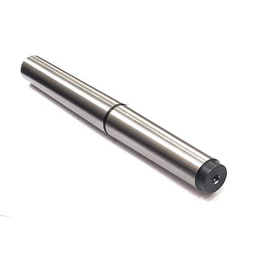 PRECISION STEEL LATHE ALIGNMENT TEST BAR MANDREL-HELPS LINING-UP HEADSTOCK & TAILSTOCK TO ELIMINATE ANY TAPER TURNING ON LONG LENGTH WORK-PIECE (MT3-REGULAR (OAL 225 MM))