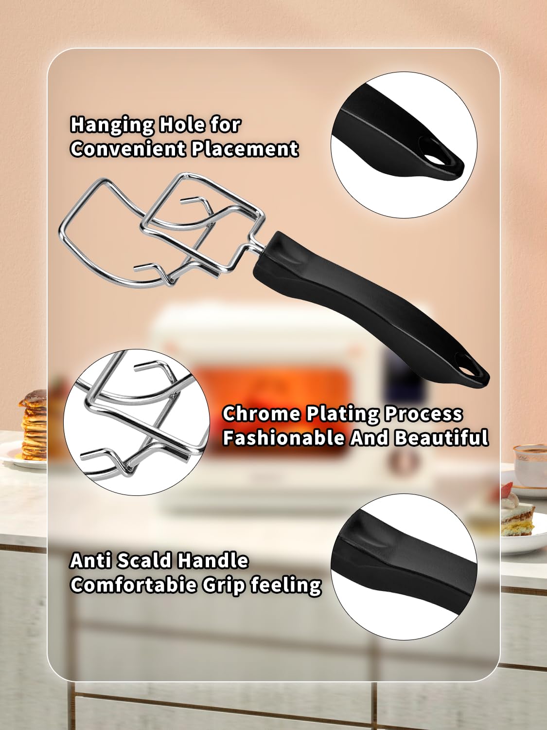 Air Fryer Tray Extractor - Easy Oven Removal -3