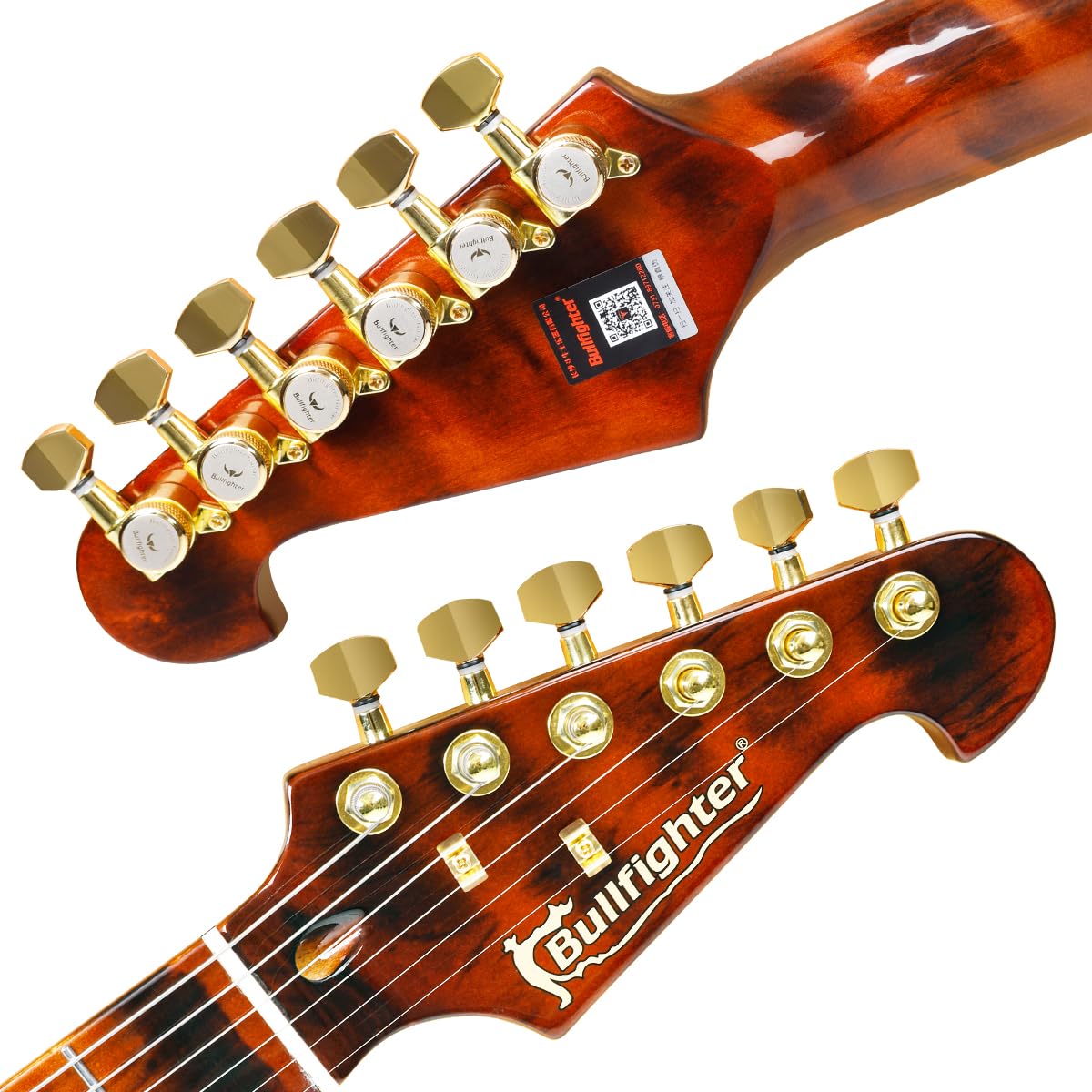 Amazon.com: Bullfighter Electric Guitar Kit 39 Inch Full Size,6