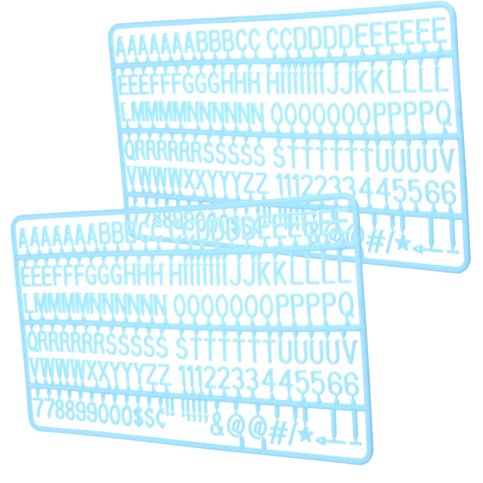 GRIRIW 2 Sets of Felt Letter Board Numbers Plastic Numbers for Bulletin Teacher Letters and Diy Craft Accessories