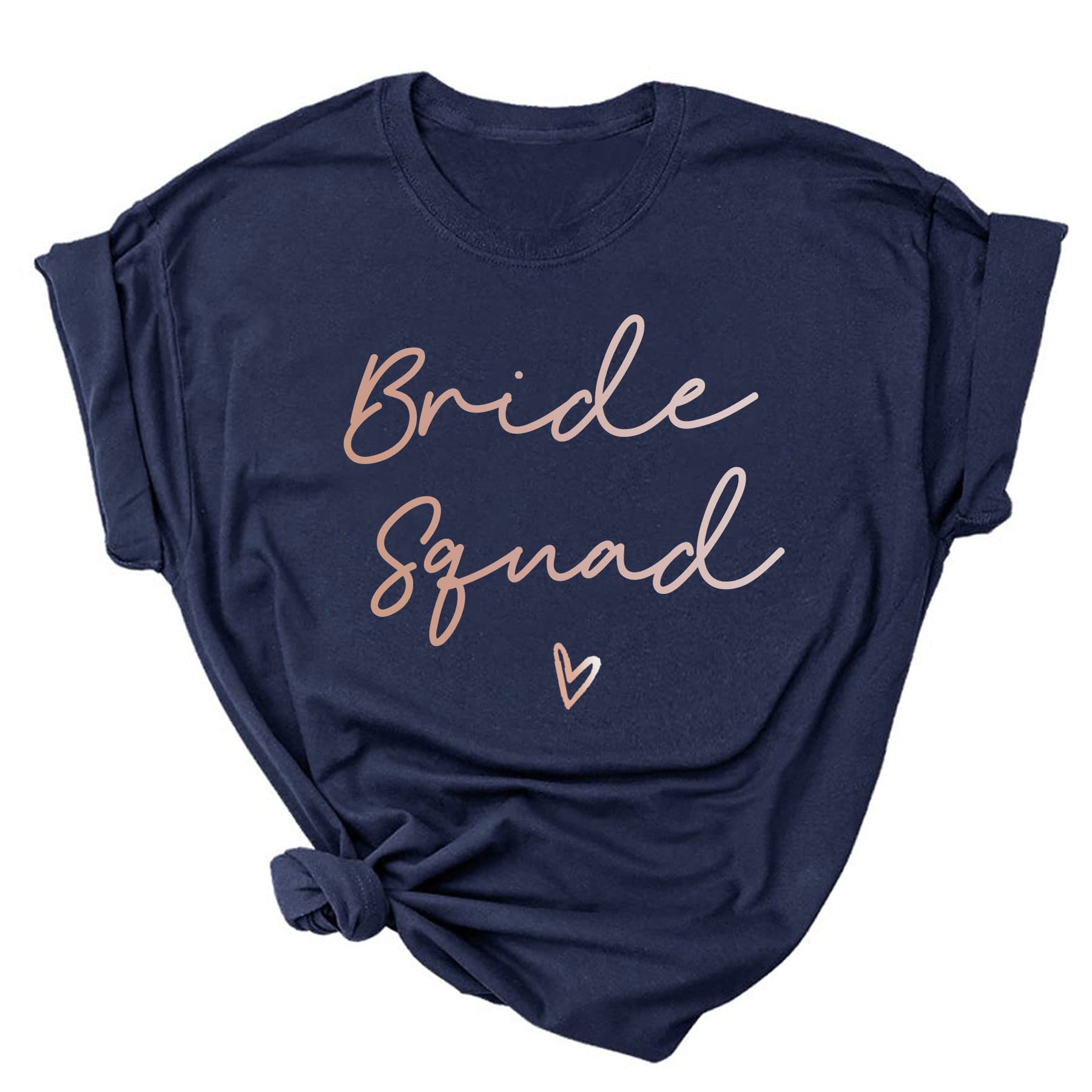 Bride Bachelorette Party Shirts Bridal Party T-Shirt Wedding Party Tshirt Bridesmaid Proposal Gift