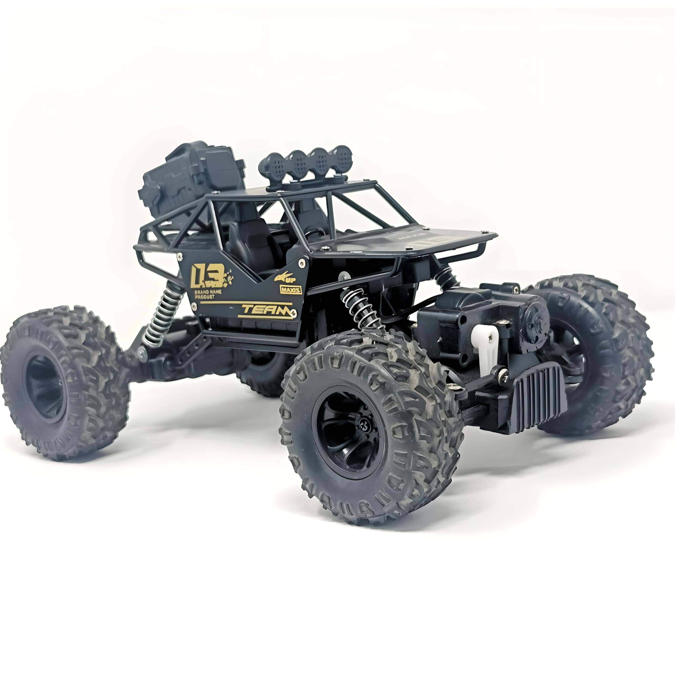 HBT 4x4 Rock Crawler RC Vehicle | Heavy Suspension with Smoke Feature | All-Terrain Monster Truck (B0DD7WZWN8) Amazon Price History, Amazon Price Tracker