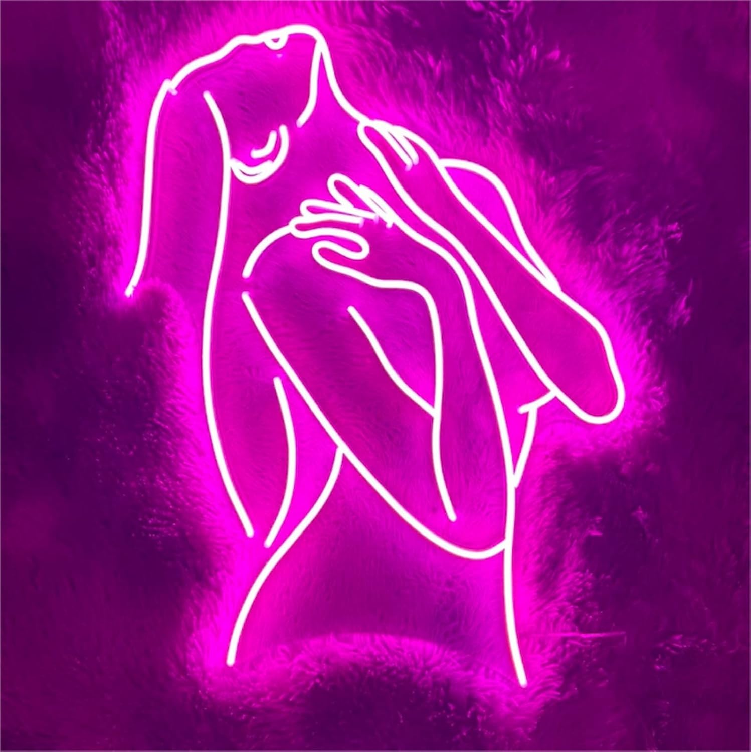 Neon Sign Lady Back Neon Sign for Wall Decor,Led Signs,Sexy Lady Decoration Neon Lights for Party Family Wall Decor Cute Woman Neon Signs Gift Engagement Birthday Wedding Party Size:60cm