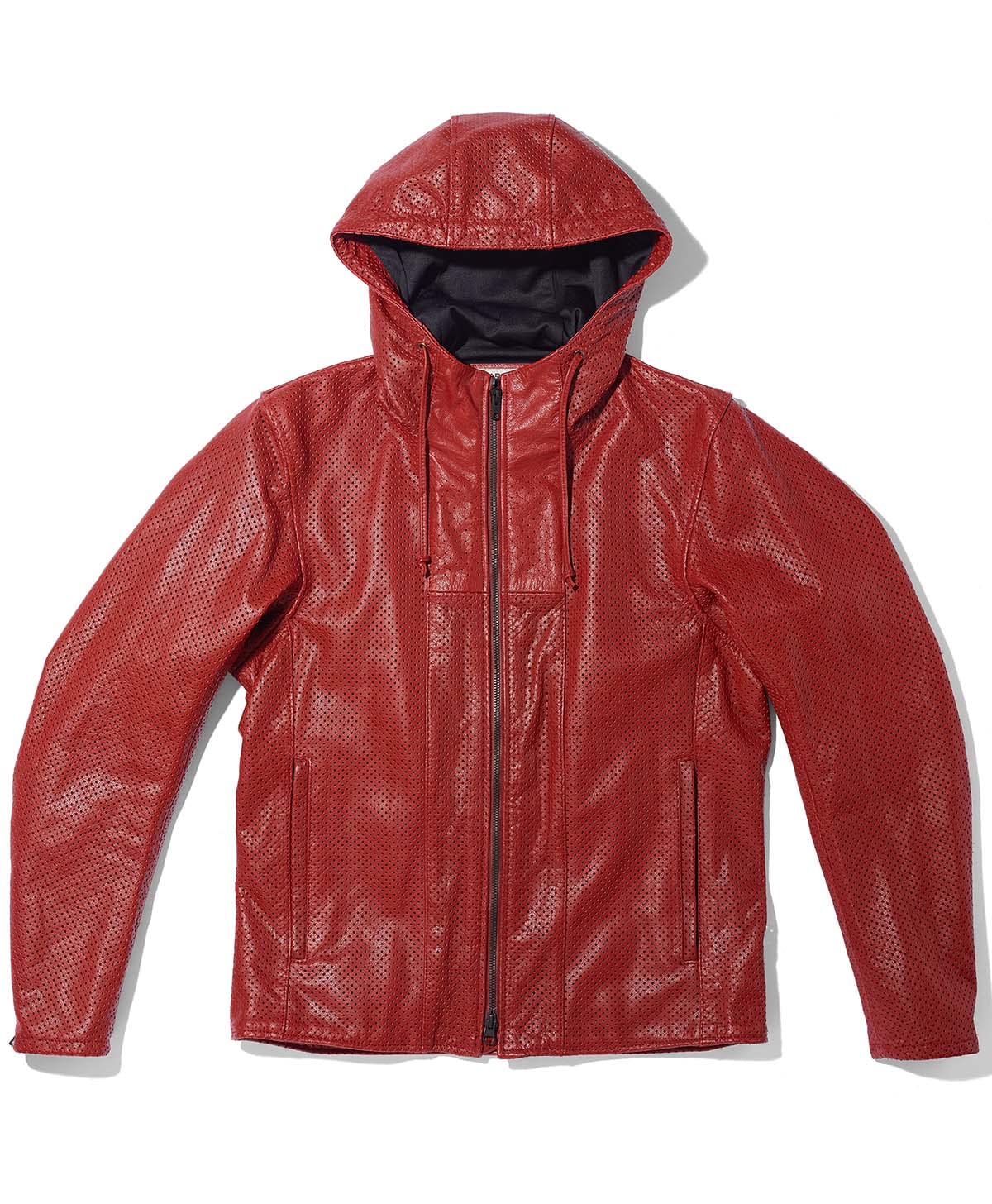 Amazon | [カドヤ] ジャケット RIDERS PARKA-PL レッド | ジャケット 