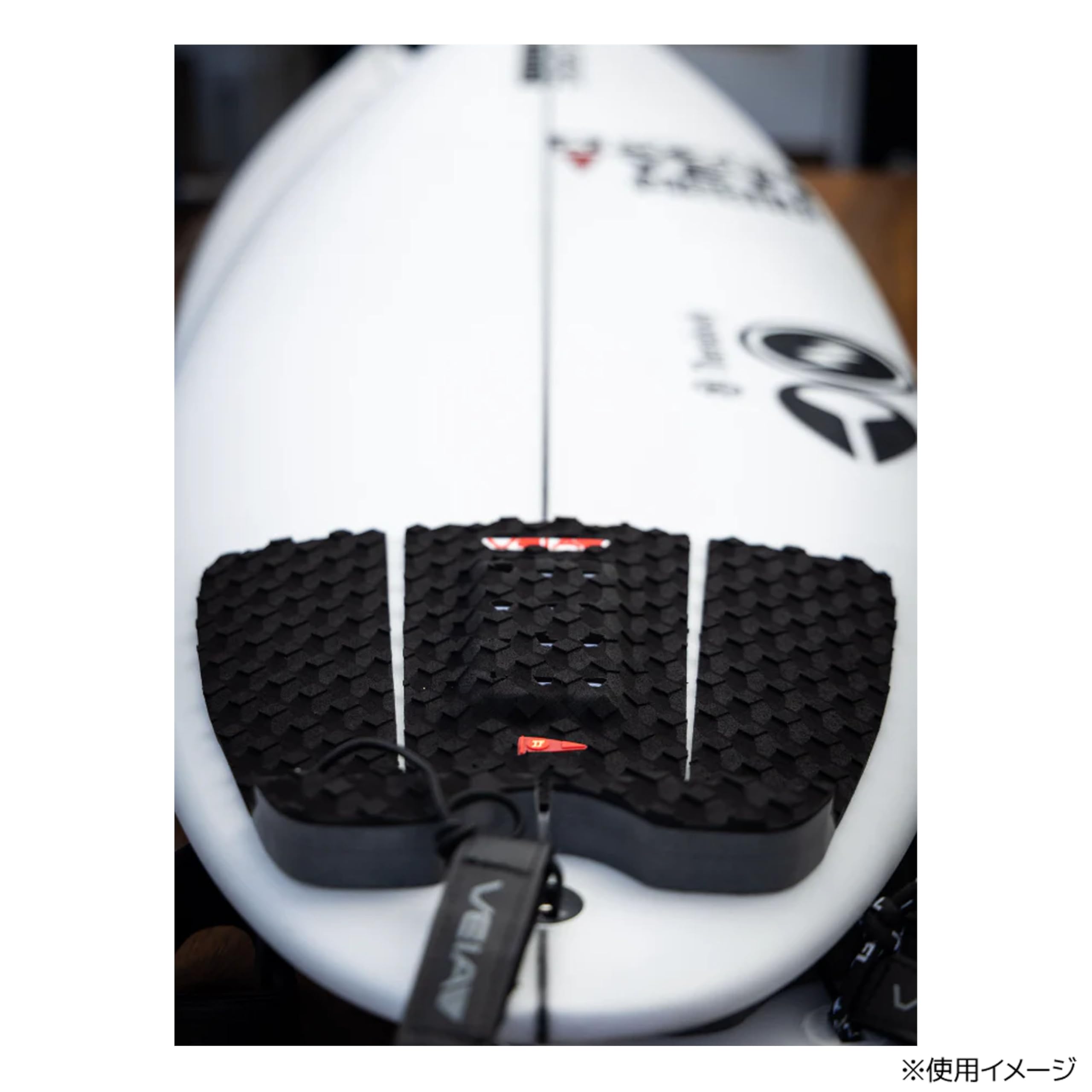VEIA JOHN JOHN FLORENCE デッキパッド John John Florence Round Tail Pro Surf Traction Pad - VEIA