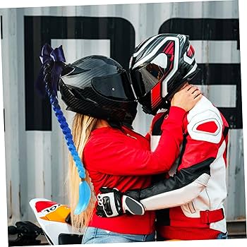 装飾的バイクヘルメット Amazon.co.jp: VORCOOL バイク ヘルメット 三つ編み ヘルメット