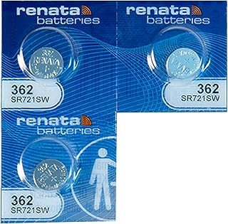 #362 Renata Watch Batteries 3Pcs