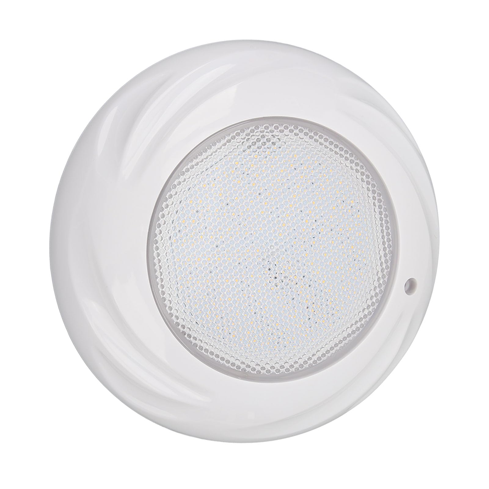 Schwimmbadbeleuchtung, 12 V, 18 W, IP68, Wasserdicht, Wandmontage, Unterwasser-LED-Poolbeleuchtung für Unterirdisches Pool, Brunnen, Teich, Aquarium (Weiße Beleuchtung)