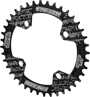 X AUTOHAUX Plato ancho para bicicleta de 104 mm