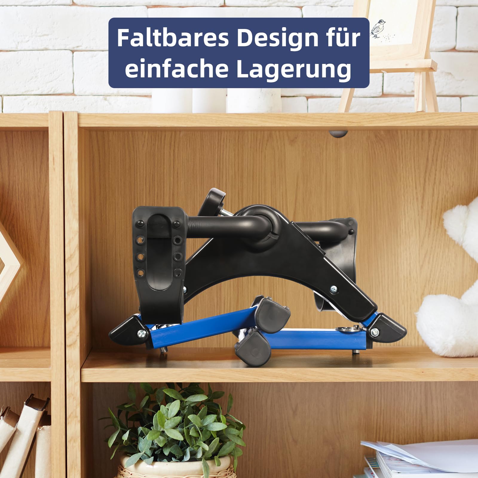 EVOLAND Mini Bike, Arm und Beintrainer Heimtrainer, Hometrainer, Fitnesstrainer, Sportgerät, Minifahrrad Bewegungstrainer Fitnessgerät für Zuhause Büro