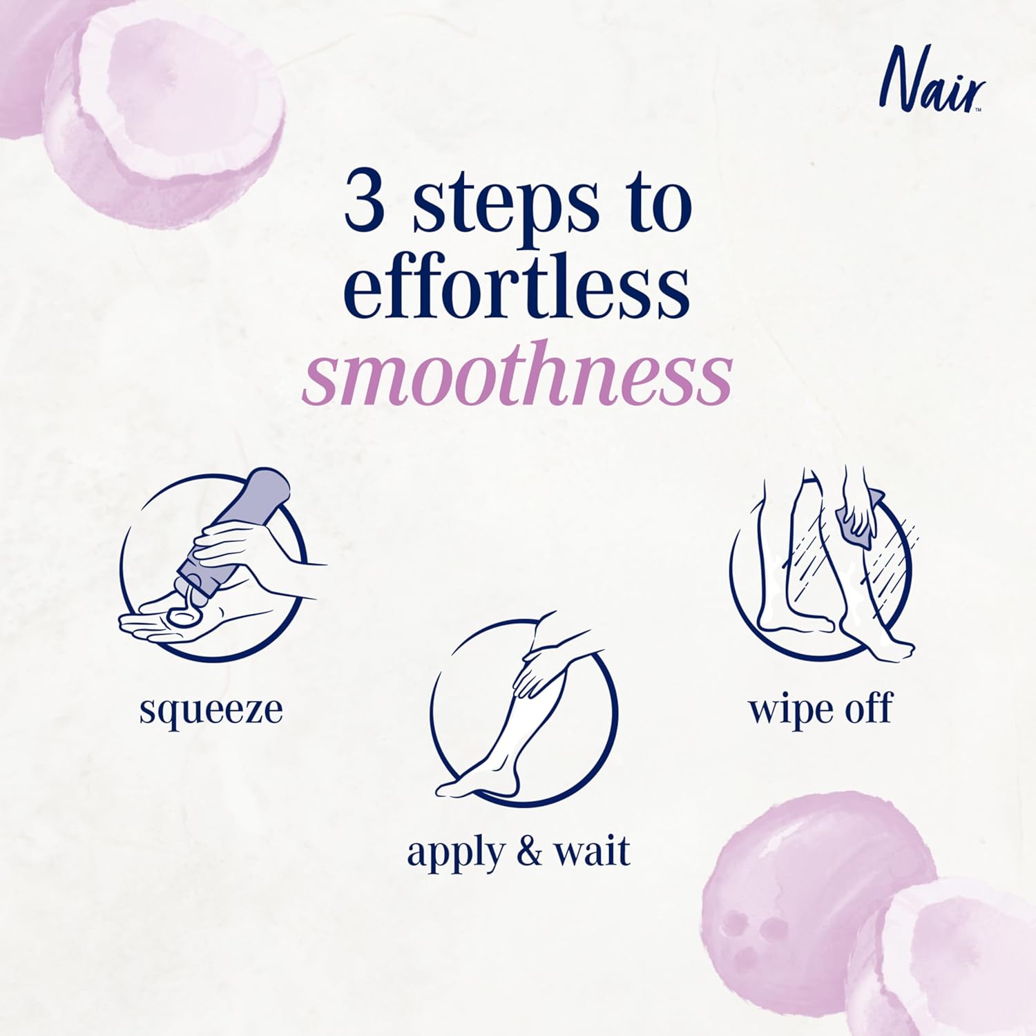Nair Sensitive Formula Prep & Smooth Face Hair Remover, Soothing with Coconut Milk & Collagen, Removes Facial Hair & Fuzz, Smooths & Exfoliates, Dermatologist Tested, 1.76 oz (Pack of 2)