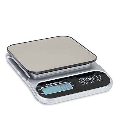 Bilancia Elettronica Professionale 40Kg - Pesa Alimenti, Multifunzione, Display Digitale, Precisione