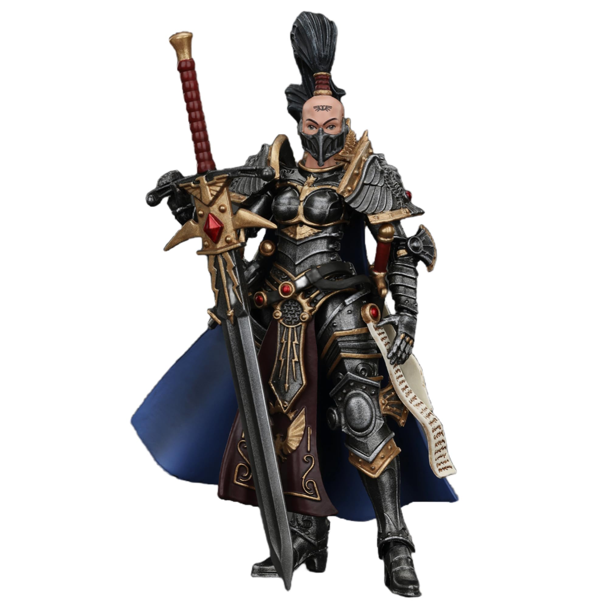 TOYVERSE JOYTOY 1/18 Warhammer The Horus Heresy, Sisters of Silence Knight-Commander Jenetia Krole, Movable Joints Character Model, 15+ Years Old