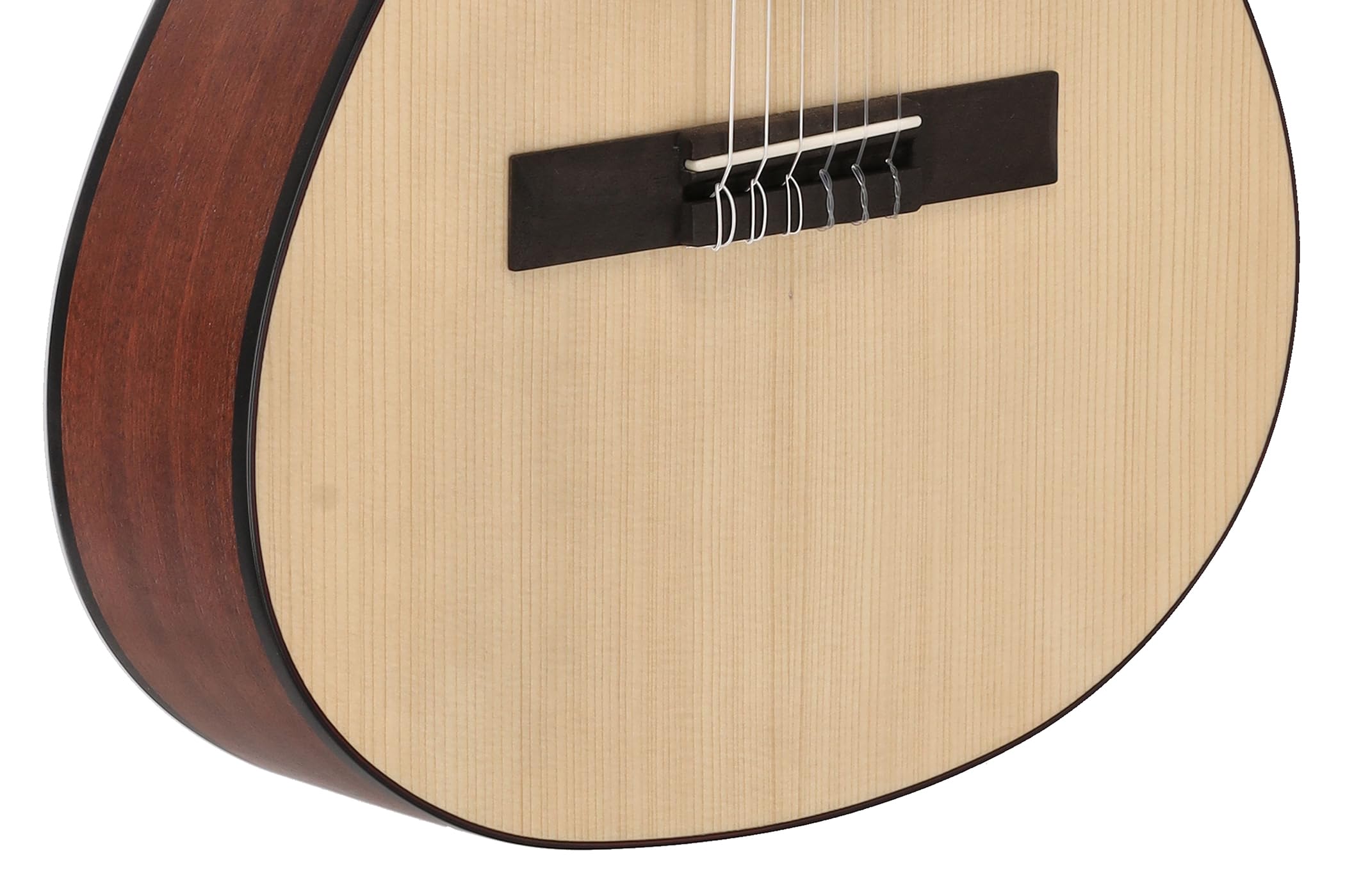 Chitarra elettroacustica Caballero Principio - Slim Electric Neck - Tavola in abete massiccio - Fondo/fasce in mogano sapelli - Preamp EQ a 4 bande - CA-PM SE