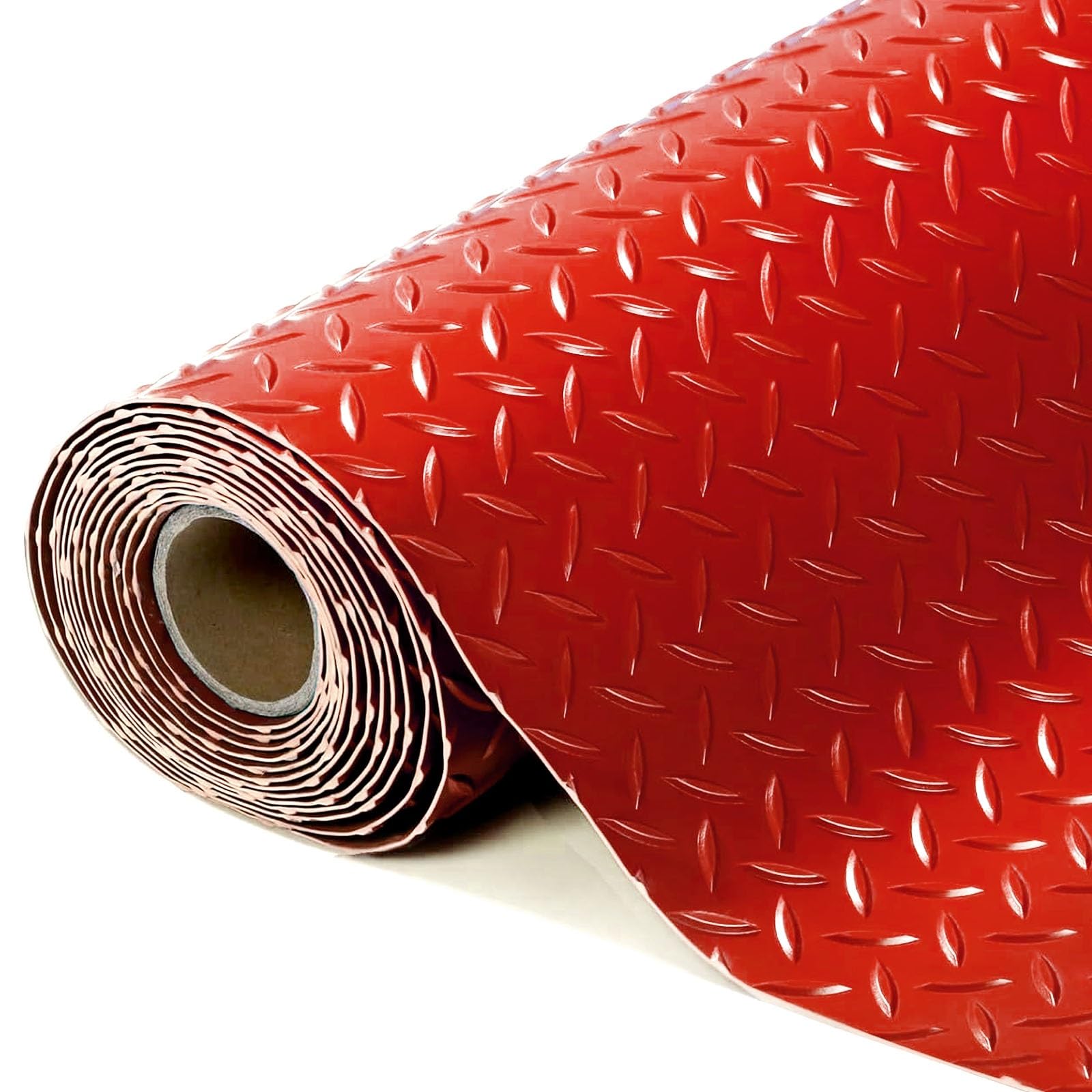 Esteras de Caucho para Suelos de Garaje Rollo de Alfombrilla for Suelo de Garaje de PVC de 1,5 mm, Multicolor, Antideslizante, cortable, 0,9-1,5 mx1-15m(Grey,1.5x2m)