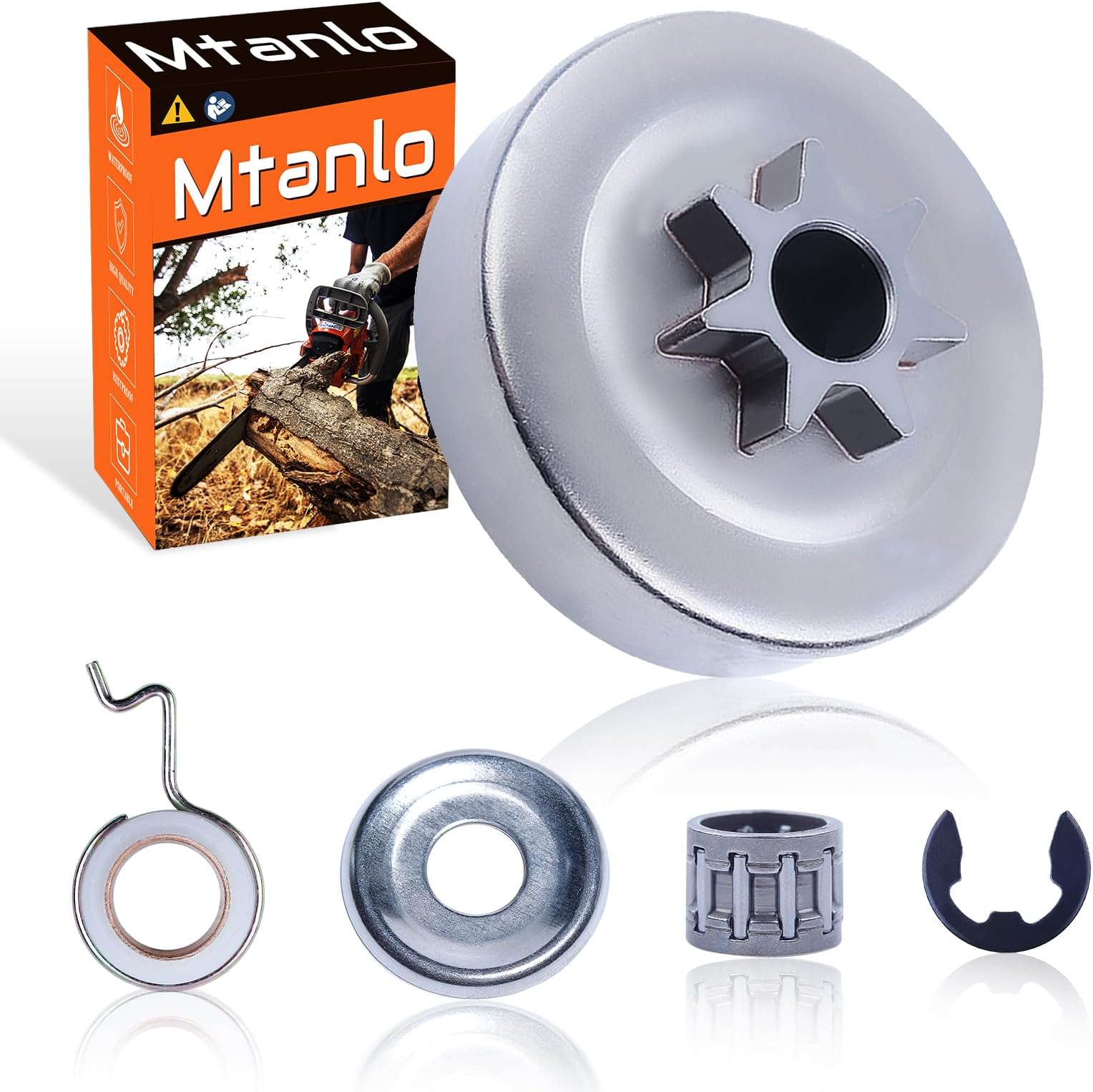 Tamburo Frizione.325 7 Denti Per Stihl MS250 MS230 MS210 - Foto 6