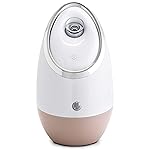 Facial Steamer SPA+ by Microderm GLO - Best Professional Nano Ionic Warm Mist, Home Face Sauna, Portable Humidifier Machine, Deep Clean & Tighten Skin, Daily Hydration for Maximum Serum Absorption