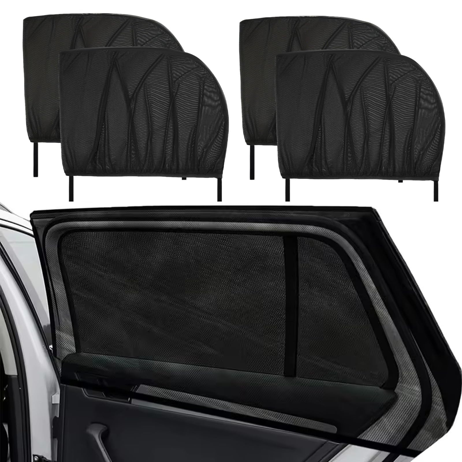 HLBLLRUXT for Toyota Aygo X AB70 2022-2025 Car Side Window Shades,Car Window Shades Shield Visor Car Heat and UV Protection Cover Car Windscreen Sun Shade
