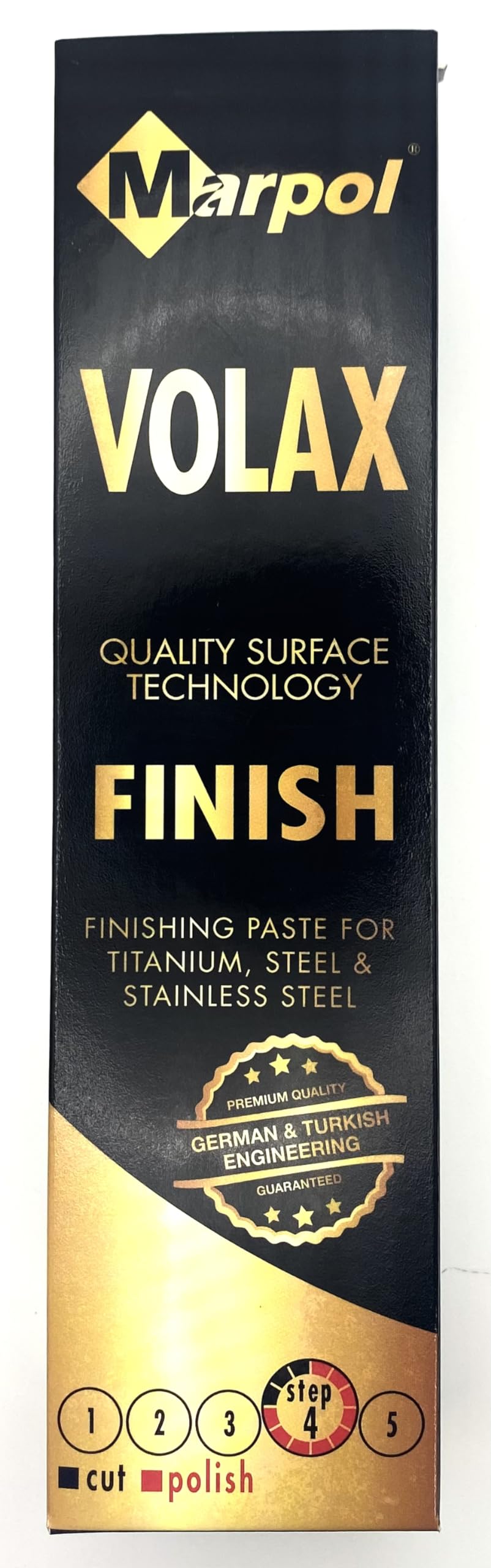 Marpol Volax Chrome Mirror Finish Green Rouge Bar